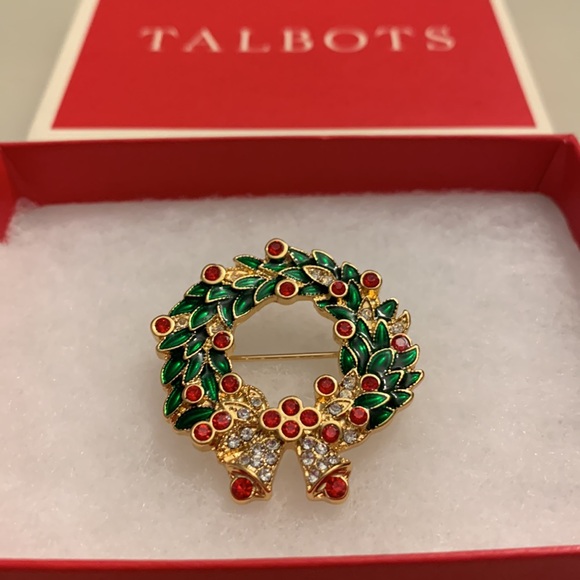Talbots Christmas brooch NIB - Picture 2 of 4